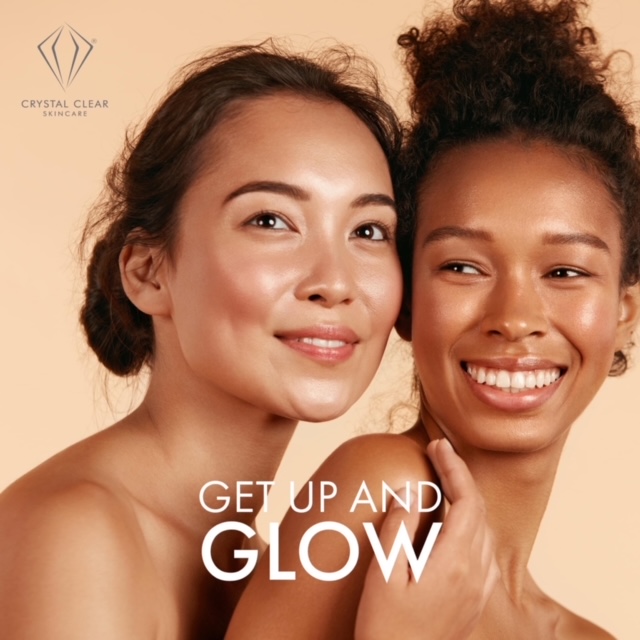 crystal clear get up and glow